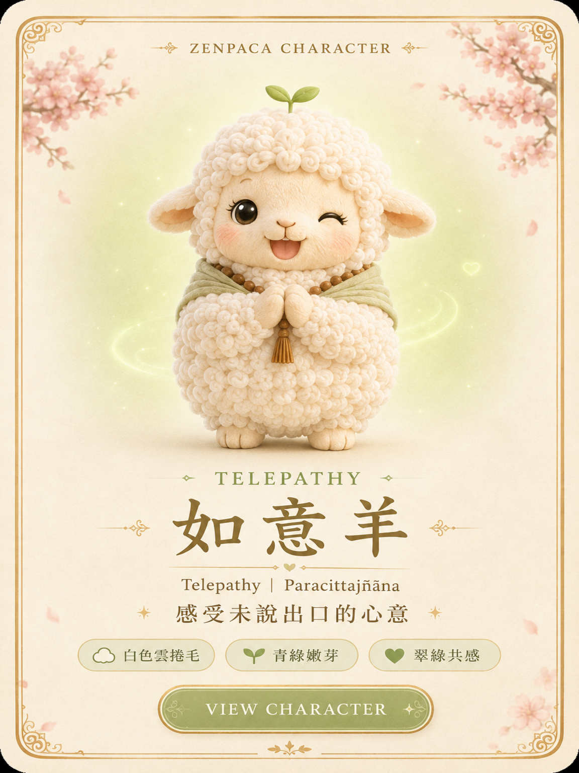 如意羊 · 他心通 角色卡