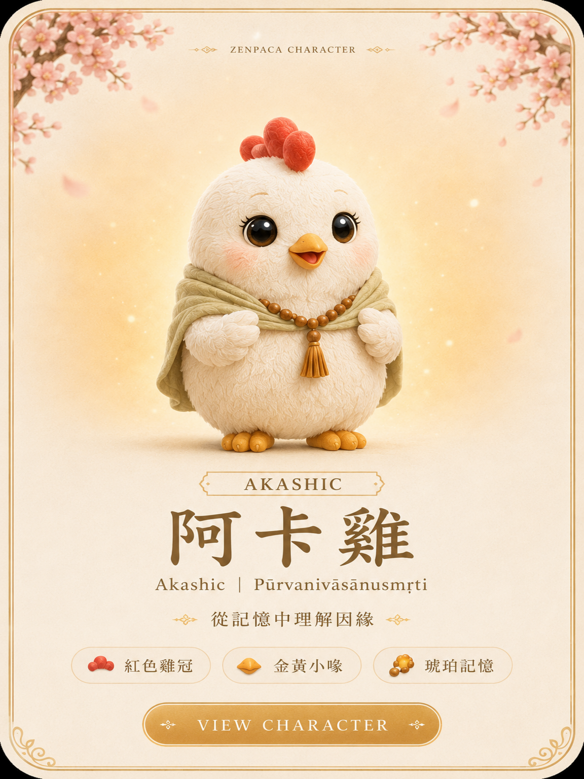 阿卡雞 · 宿命通 角色卡