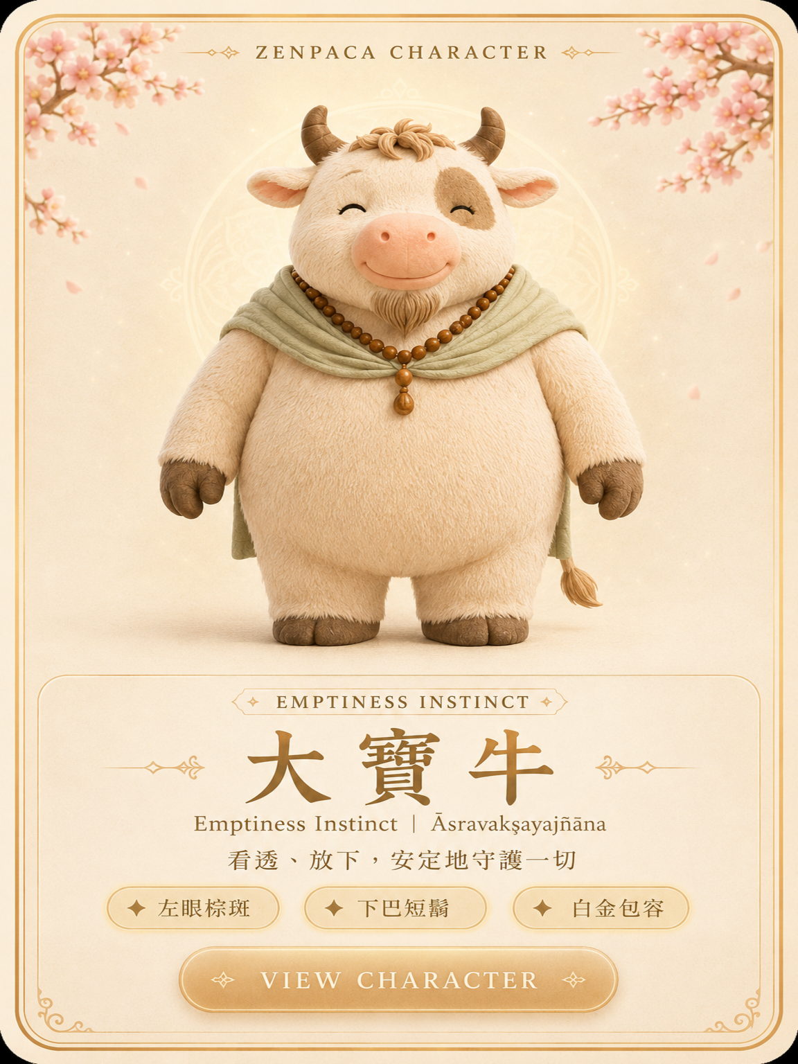 大寶牛 · 漏盡通 角色卡