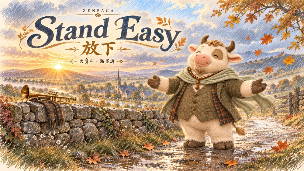 Stand Easy 放下 · 大寶牛 · 漏盡通